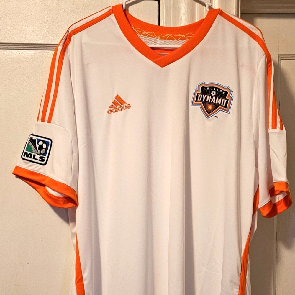 Houston Dynamo MLS Soccer 2014/15 adidas Jersey 2XL Climacool New w/Tags 🔥🔥